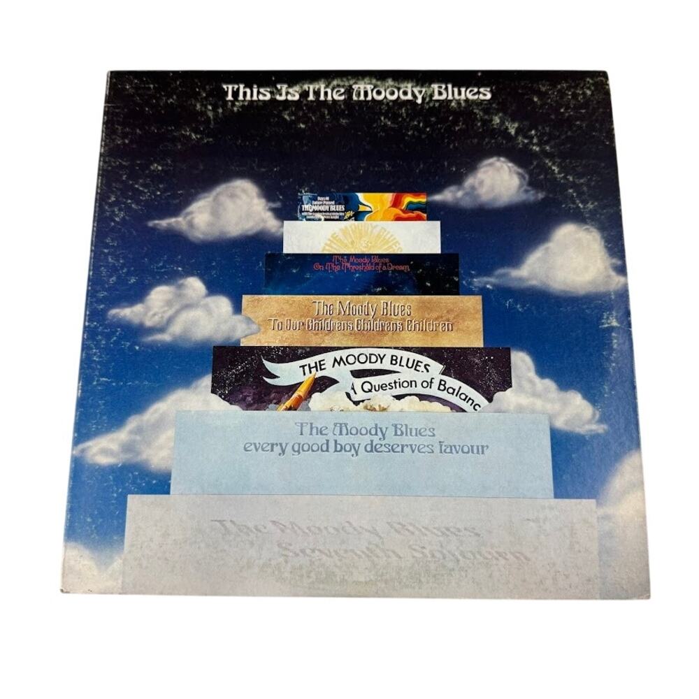 The Moody Blues – This Is The Moody Blues 2xLP Vinyl Record Threshold THS-12/13
